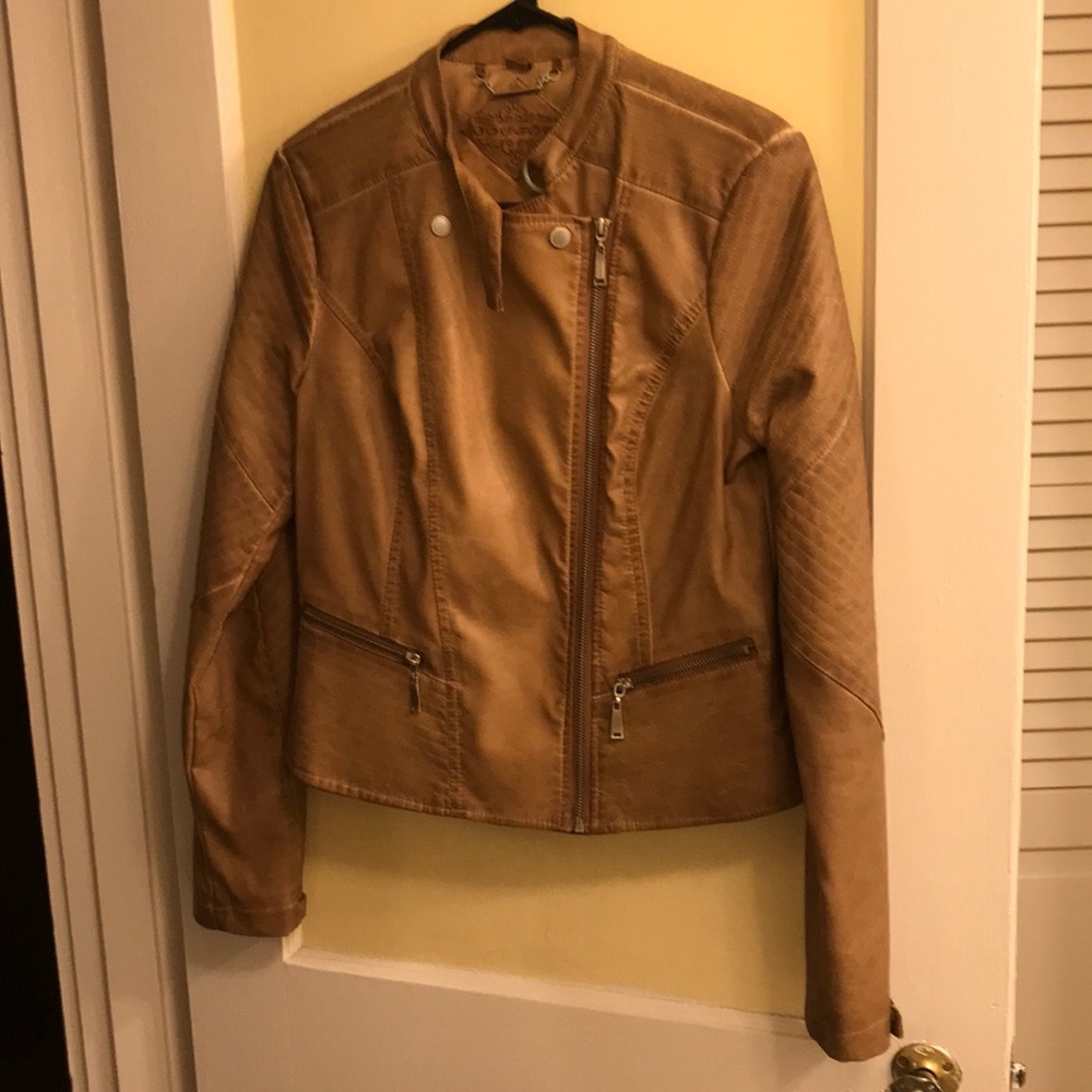 Vegan leather Jou Jou jacket